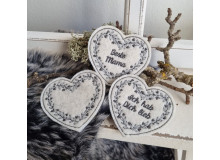 Stickdatei - ITH Stecker Mama Herz Muttertag